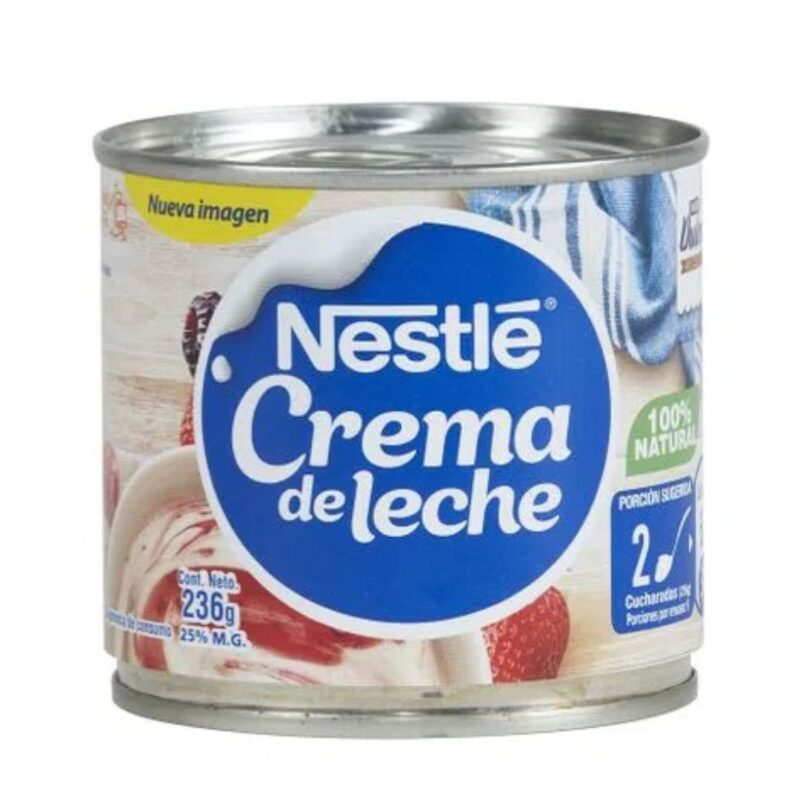 Crema de Leche Nestle 157gr o 236gr