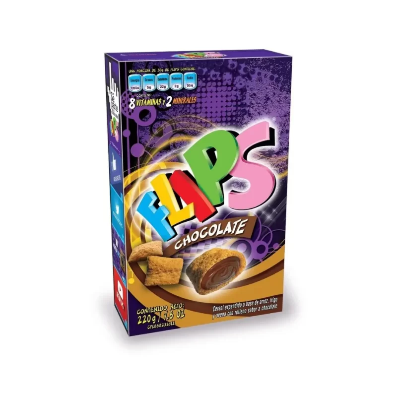 Cereal venezolano Flips 220 g