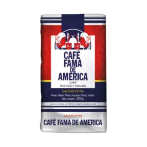 Café Fama de América molido 250 g presentación