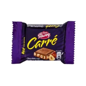 Carré Mini chocolate y avellana 25g wafer snack