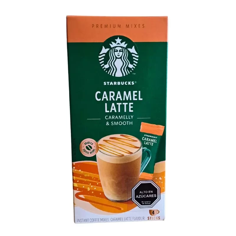 Café Starbucks Caramel Latte 4 sobres
