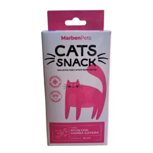 Galletas naturales para gatos con catnip sabor atún y pollo