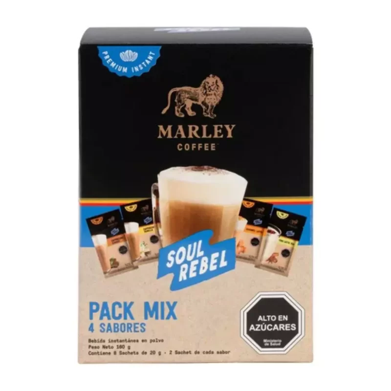 Marley Coffee Soul Rebel Mix caja 8 sobres