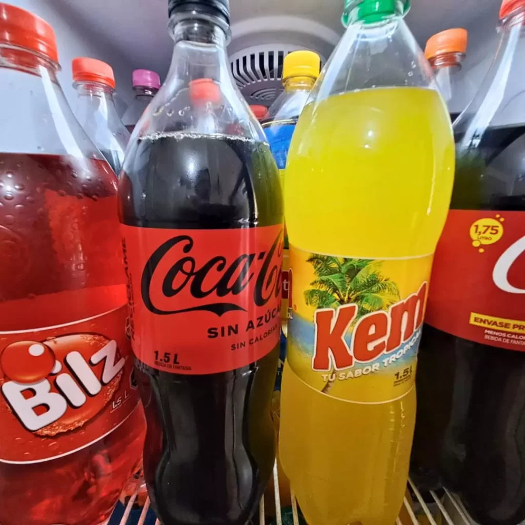 variedad de bebidas