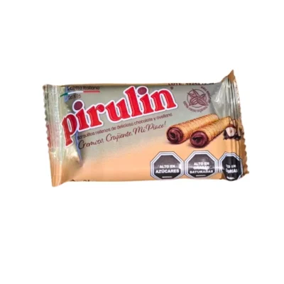 Pirulin Sachet 4 Unidades Barquillos Chocolate Avellana 24g
