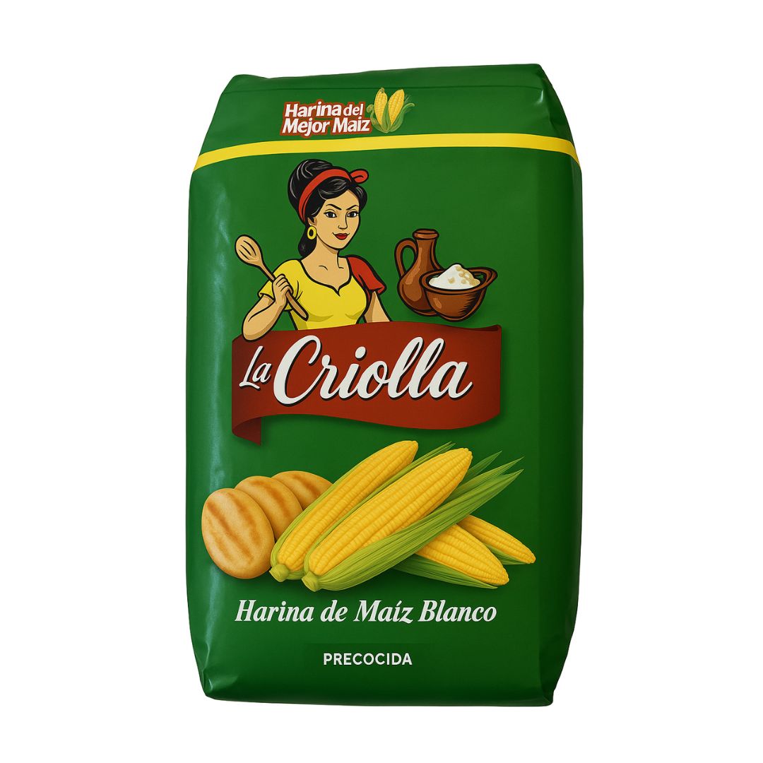 Harina de Maíz La Criolla 1kg Harina de Maíz La Criolla 1kg