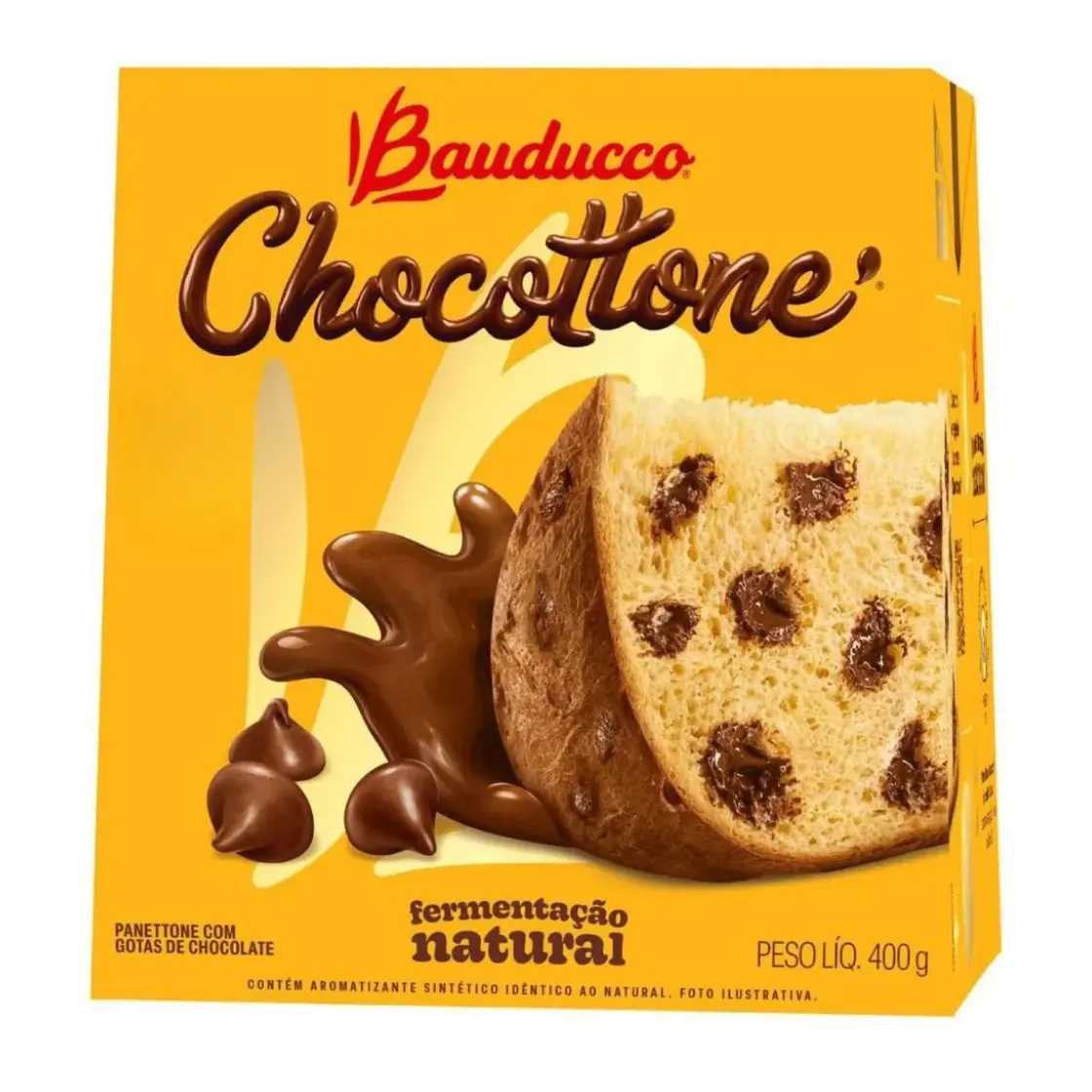 Chocottone Bauducco 400g Chocottone Bauducco 400g con gotas de chocolate