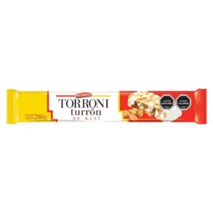 Turrón de maní Torroni 280g industria argentina