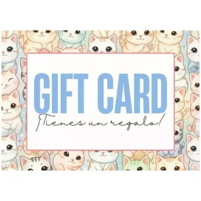 Gift Card Alimentos Selectos modelo celebración gatito