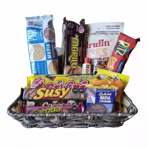 Cesta corporativa premium para regalos empresariales