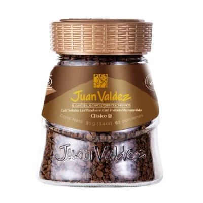 Café Juan Valdez instantáneo liofilizado 95 g