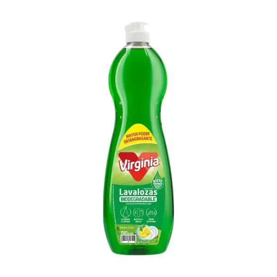 Lavalozas Virginia Limón 750ml Lavalozas Virginia limón 750ml