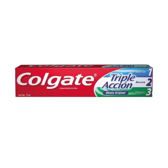 Colgate Triple Acción 75 ml Pasta dental Colgate Triple Acción 75 ml
