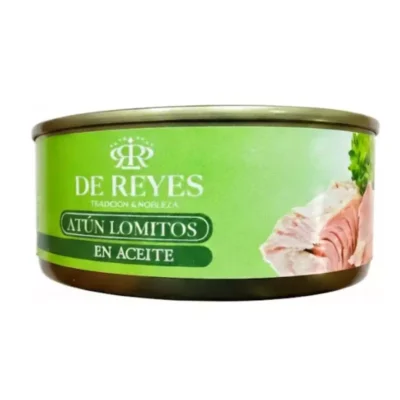 Atún en lomitos en aceite De Reyes 140g