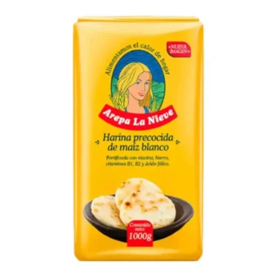 Harina de maíz Arepa La Nieve 1kg
