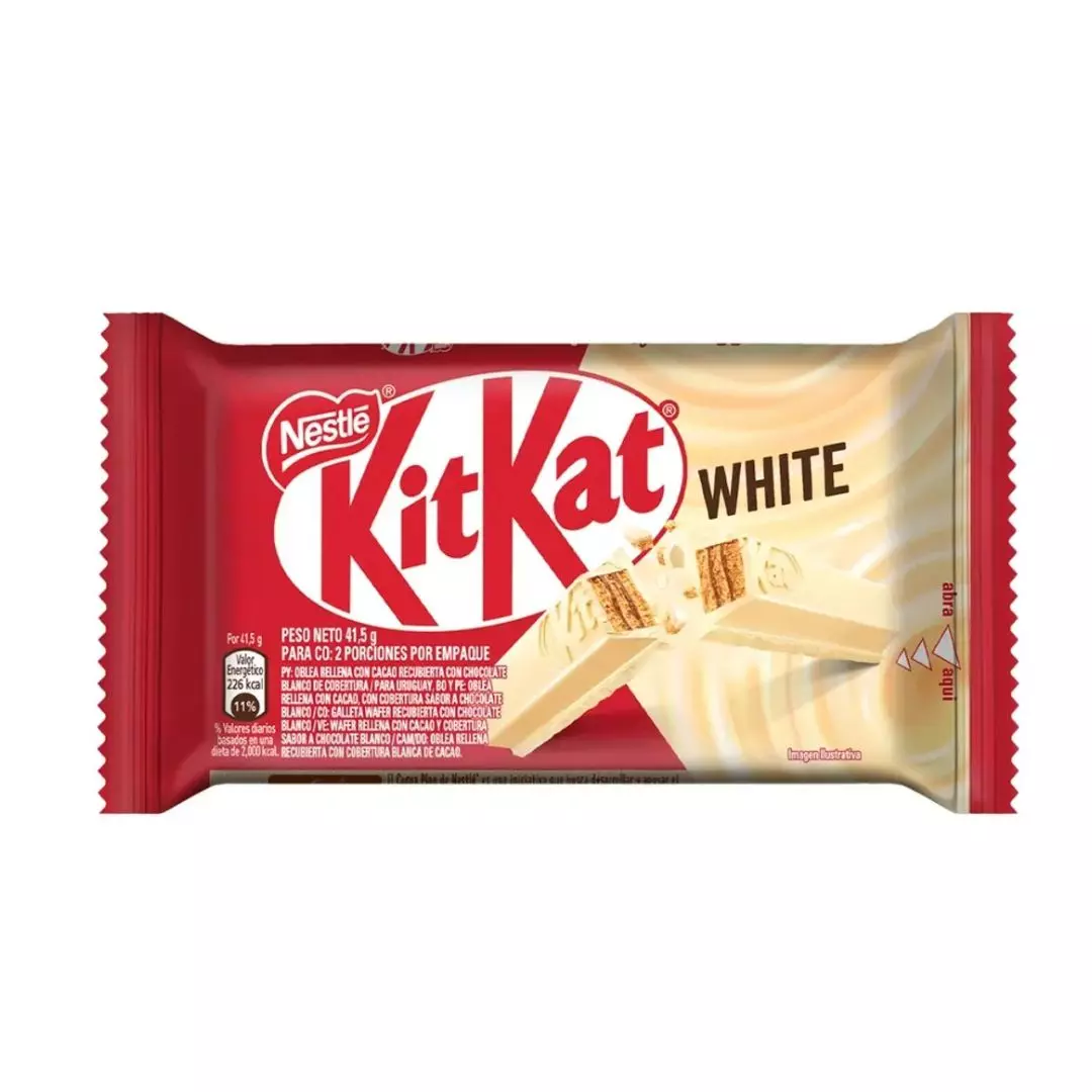 Kit Kat White 41,5g Kit Kat White 41,5g chocolate blanco
