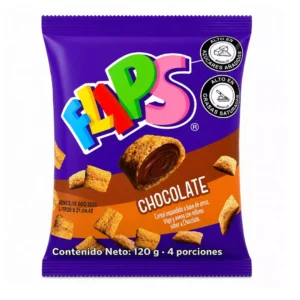 flips chocolate 120g snack crocante