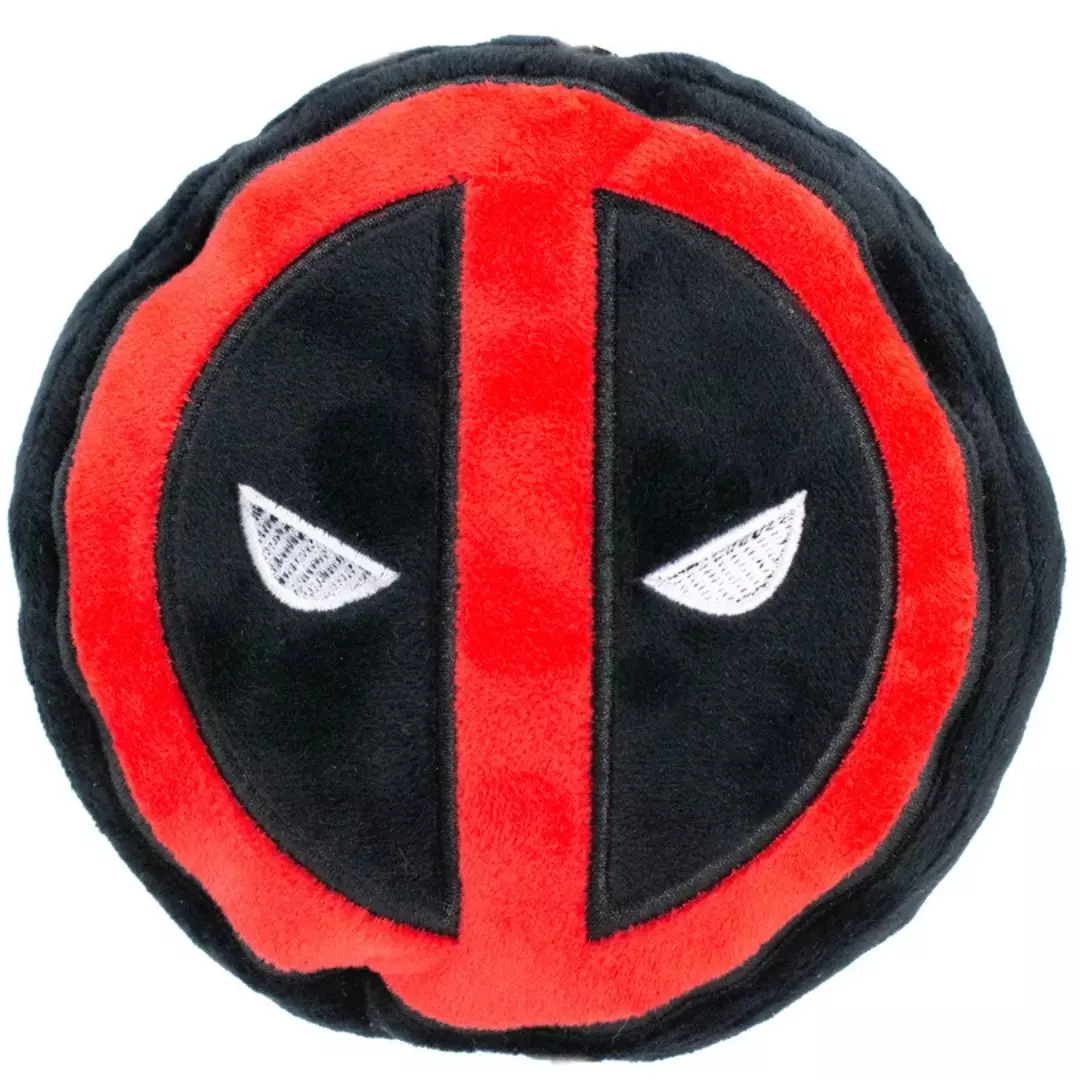 Juguete para Perro Squeaky Plush Logo Deadpool 13cm