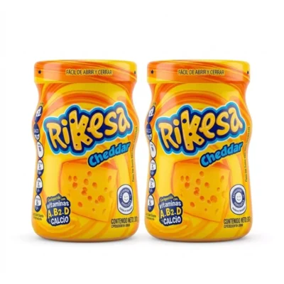 Pack 2 Rikesa 200g crema de queso