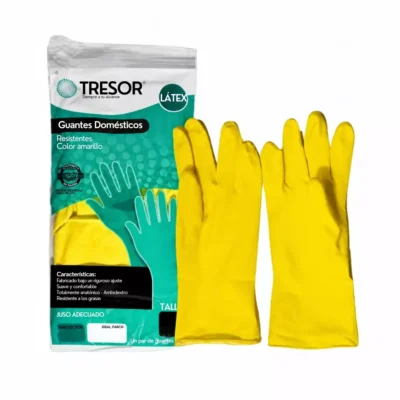 Guantes Domésticos Talla S para Limpieza