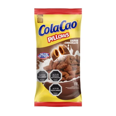 Cola Cao Pillows 170 g cereales de chocolate