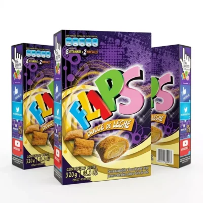 Pack 3 Flips Dulce de Leche 220 g