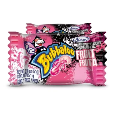 Pack Chicle Bubbaloo Fruta 7 Unidades